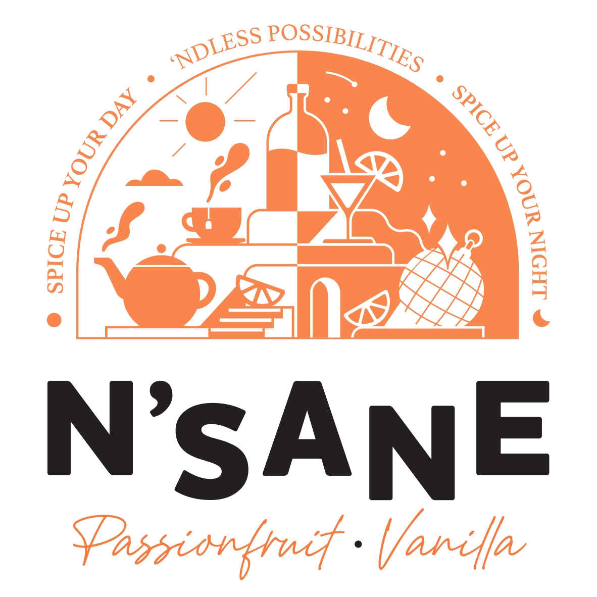 N'Sane Passionsfrucht - Vanille 70 cl